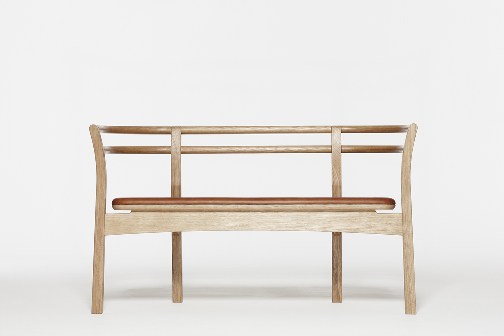 Wu Bench Natural Oak