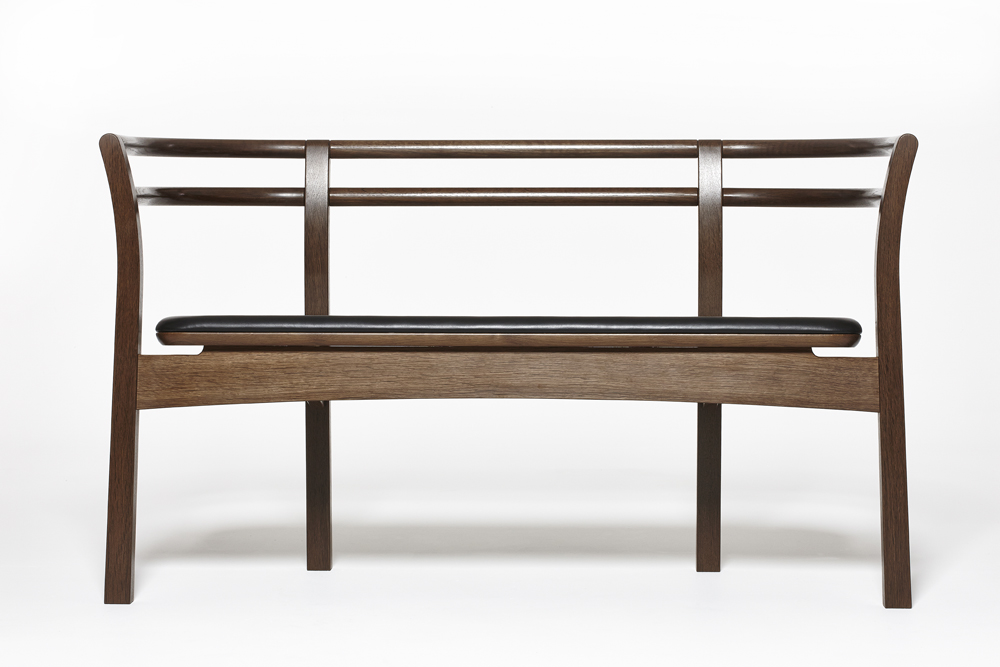 Wu Bench Fumed Oak