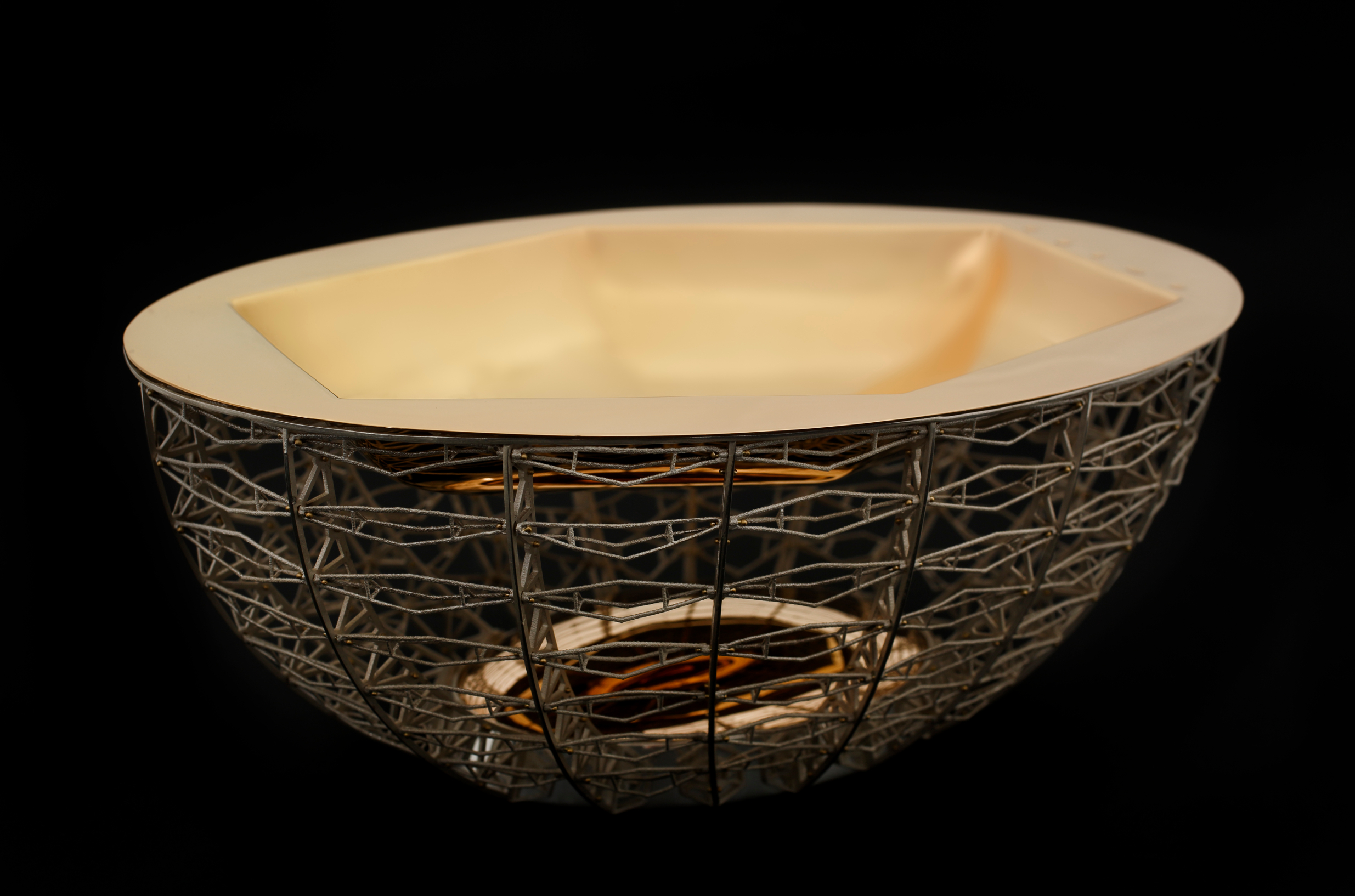 Infinity Oval Bowl